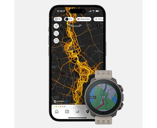 Умные часы Suunto Vertical Titanium Solar (черный/песочный)