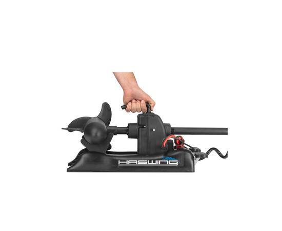 Электромотор лодочный Haswing Cayman B 12V 55 lbs (120 см) GPS
