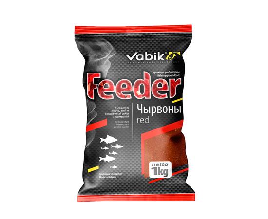Прикормка VABIK FEEDER Red (Красный), 1 кг