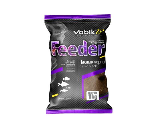 Прикормка VABIK FEEDER Black Garlic (Чеснок черный), 1 кг