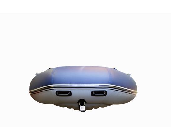 Надувная лодка Grouper 375W НДНД, серо-красный