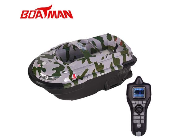 Прикормочный кораблик Boatman Vulcan GPS Camo