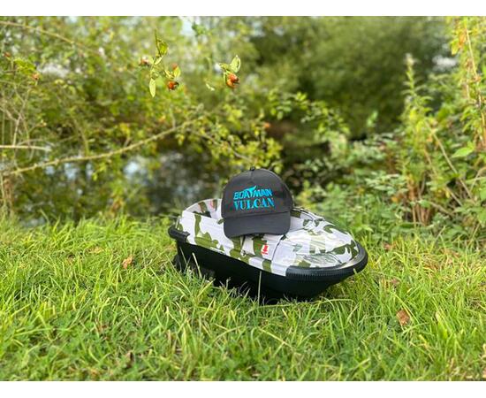 Прикормочный кораблик Boatman Vulcan GPS Camo