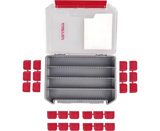 Коробка для приманок RUZZA 205x145x28мм, 24 перемычки