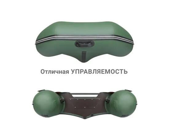 Надувная лодка Фрегат 330 С Зеленый