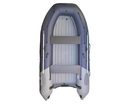 Надувная лодка Grouper 375W НДНД, серо-синий