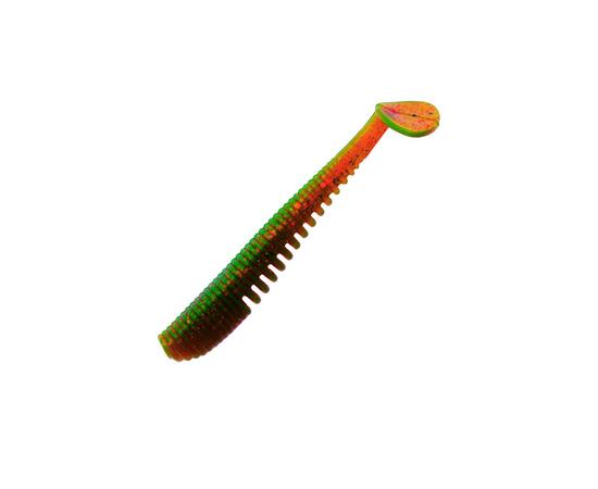 Силиконовая приманка мягкая съедобная Fish Magnet Alpha 3.5" (88,9 мм), цвет 001, 6 шт на рыбалку для щуки и судака