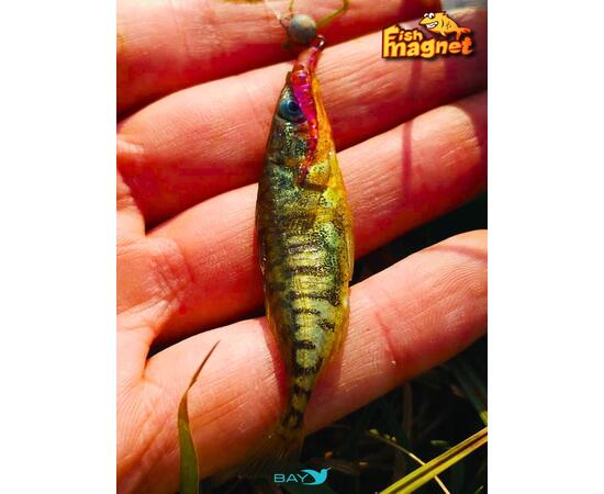 Силиконовая приманка пассивная съедобная Fish Magnet BITA 2" (50.8 мм), цвет 006, 10 шт на рыбалку для окуня