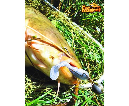 Силиконовая приманка Fish Magnet CHOPPY FAT 2.3", съедобная, 58.4 мм, цвет 103, 10 шт для хищной рыбы