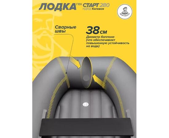 Лодка ПВХ Мичман НДНД 280 Килевая