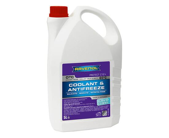 Антифриз готовый RAVENOL OTC COLD CLIMATE -60°С Protect C12+ (5л)