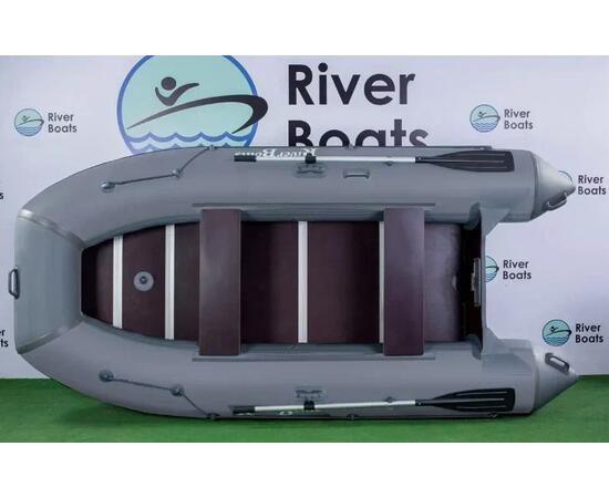 Надувная лодка RiverBoats RB 330 Киль (серый)