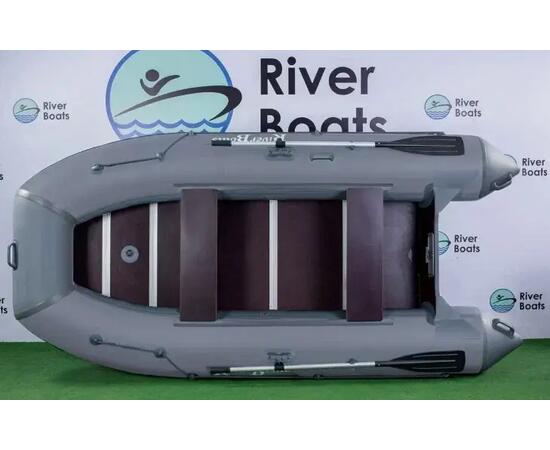 Надувная лодка RiverBoats RB 350 Киль (серый)
