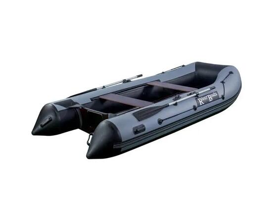 Надувная лодка RiverBoats RB 350 Киль (черно-красный)