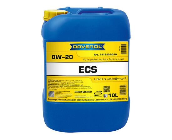 Моторное масло RAVENOL ECS EcoSynth SAE 0W-20 (10л)