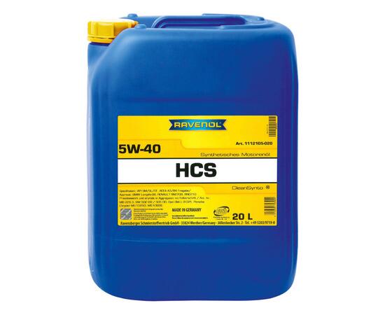 Моторное масло RAVENOL HCS SAE 5W-40 (20л)