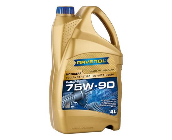 Трансмиссионное масло RAVENOL Motogear SAE 75W-90 GL-4 (4л)