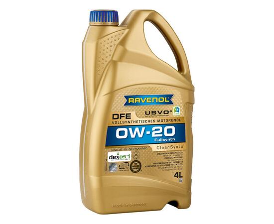 Моторное масло RAVENOL DFE SAE 0W-20 (4л)
