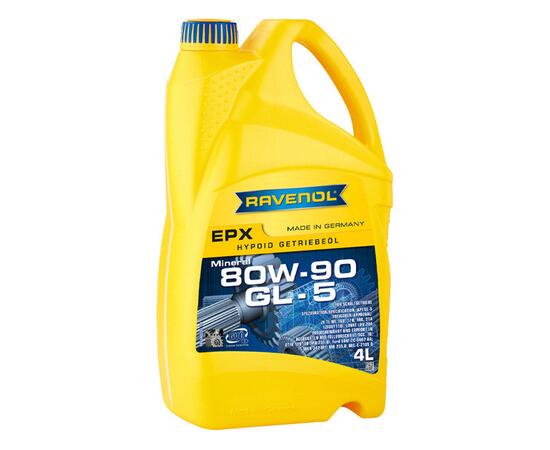 Трансмиссионное масло RAVENOL Getriebeoel EPX SAE 80W-90 GL-5 (4л)
