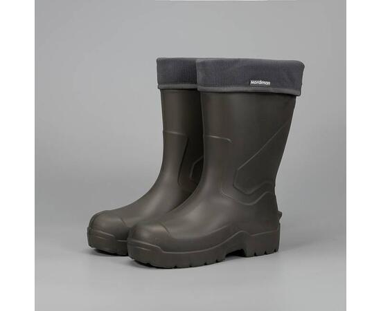 Сапоги зимние мужские из ЭВА NordMan Active Pro, 40-41, оливковые