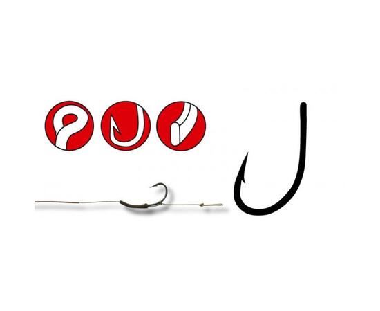 Крючки GAMAKATSU A1 G-CARP SUPER size 001, 10st