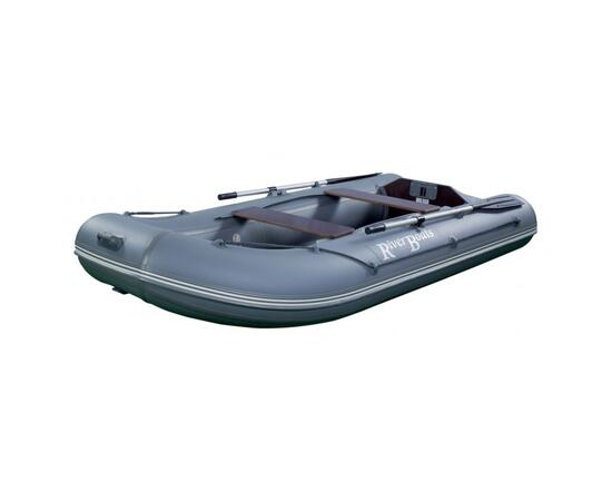 Надувная лодка RiverBoats RB 300  Киль (черно-серый)