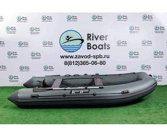 Надувная лодка RiverBoats RB 470 Киль (графит)