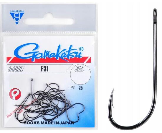Крючки GAMAKATSU F31 size 018,25st.