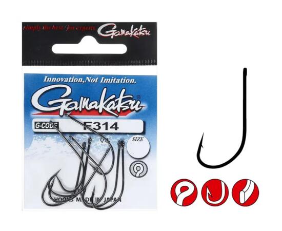 Крючки GAMAKATSU HOOK F314 #14