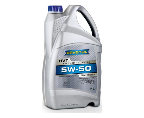 Моторное масло RAVENOL HVT High Viscosity Turbo Oil SAE 5W-50 (5л)