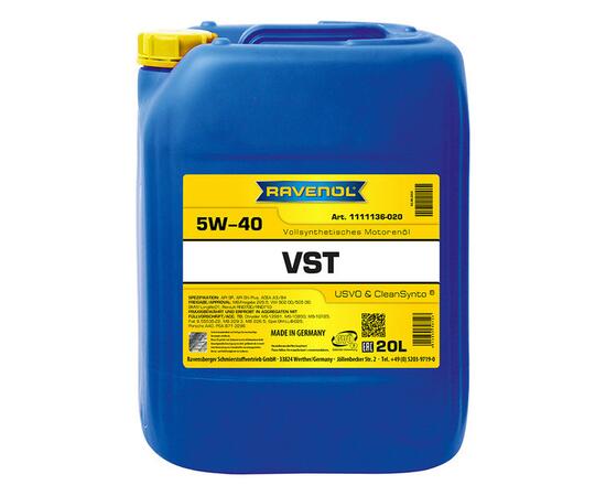 Моторное масло RAVENOL VST SAE 5W-40 (20л)