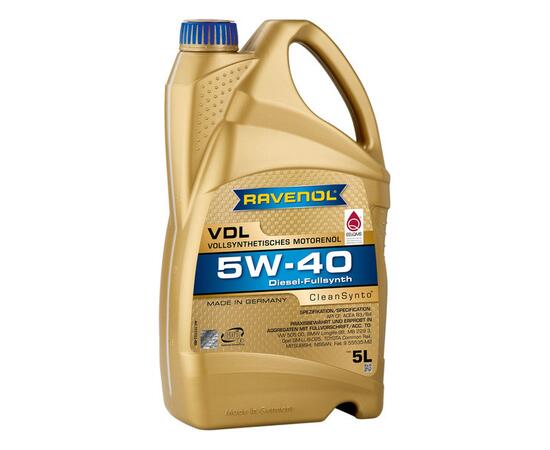 Моторное масло RAVENOL VDL SAE 5W-40 (5л)