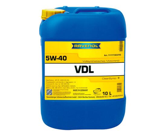 Моторное масло RAVENOL VDL SAE 5W-40 (10л)