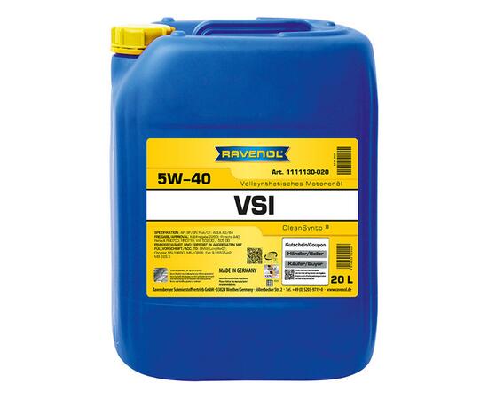 Моторное масло RAVENOL VSI SAE 5W-40 (20л)