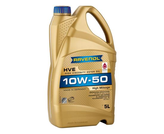 Моторное масло RAVENOL HVE High Viscosity Ester Oil SAE 10W-50 (5л)