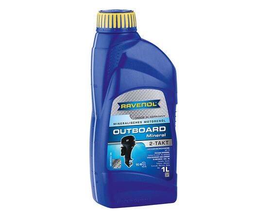 Моторное масло для 2Т лод.моторов RAVENOL Outboardoel 2T Mineral (1л)
