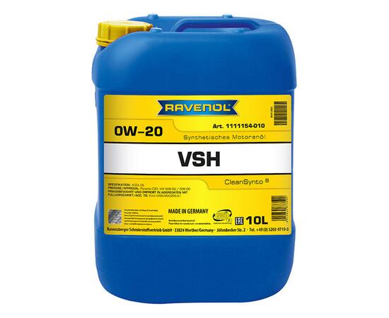 Моторное масло RAVENOL VSH SAE 0W-20 (10л)