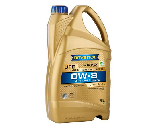 Моторное масло RAVENOL UFE Ultra Fuel Economy SAE 0W-8 (4л)