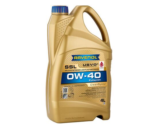 Моторное масло RAVENOL Super Synthetik Oel SSL SAE 0W-40 (4л)