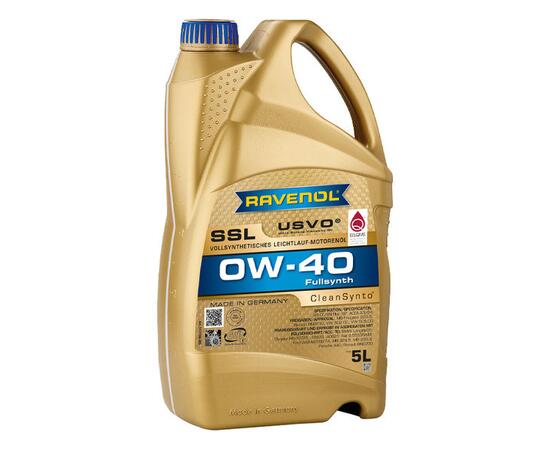 Моторное масло RAVENOL Super Synthetik Oel SSL SAE 0W-40 (5л)