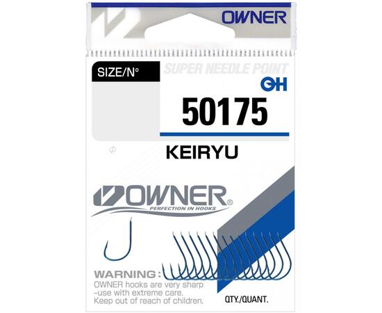 Крючок OWNER Keiryu blue №8 15шт