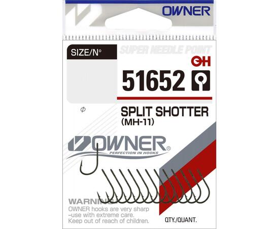 Крючок OWNER Split Shotter MH-11 green №6 13шт