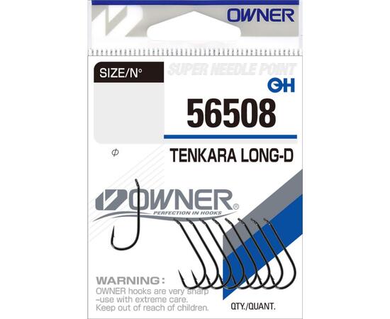 Крючок OWNER Tenkara Long-D №6 8шт