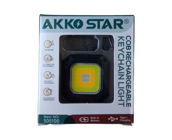 Мини фонарь для кемпинга AKKOSTAR AK505100 8W 400mAh