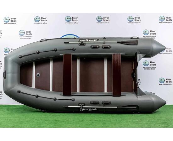 Надувная лодка RiverBoats RB 490 Киль (графит)