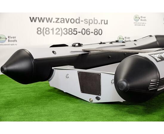 Надувная лодка RiverBoats RB 430 (Встроенный рундук) (транец L — 515 мм.)