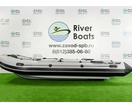 Надувная лодка RiverBoats RB 430 (Встроенный рундук) (транец L — 515 мм.)