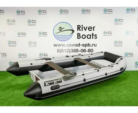 Надувная лодка RiverBoats RB 430 (Встроенный рундук) (транец L — 515 мм.)