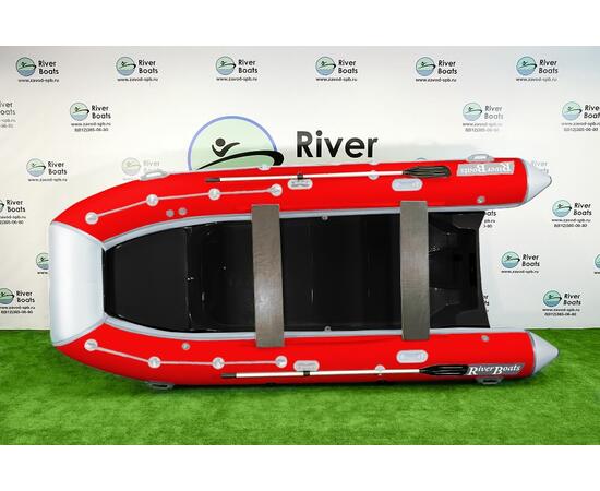 Надувная лодка RiverBoats RB 430 (Встроенный рундук) (транец L — 515 мм.)