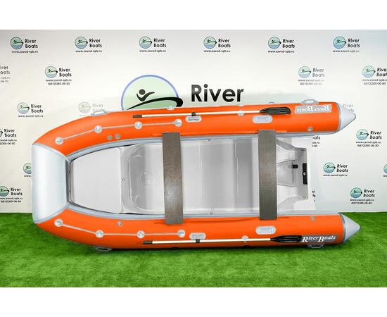 Надувная лодка RiverBoats RB 430 (Встроенный рундук) (транец S— 410 мм.)